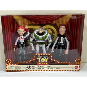 Disney Toy Story Hollywood Star 30th Anniversary Buzz Woody Jessie